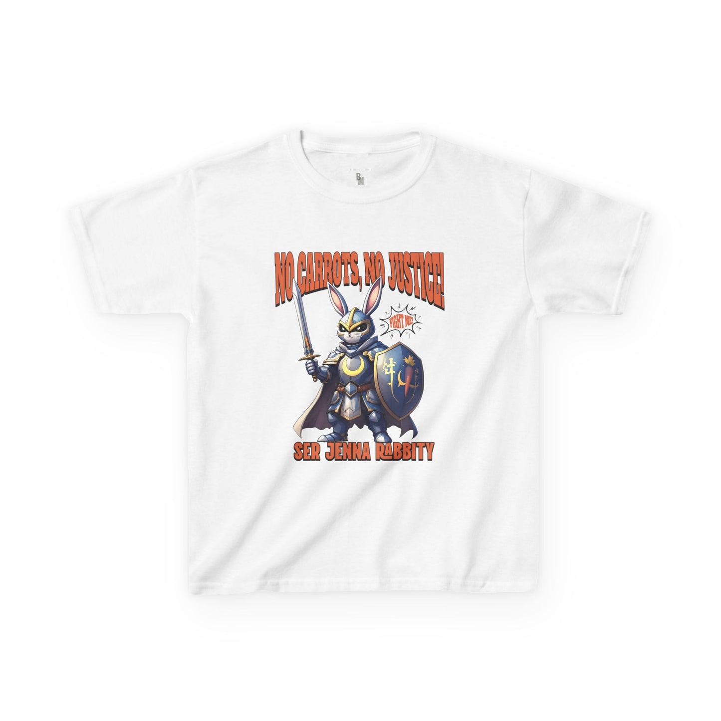 No Carrots, No Justice! Ser Jenna Rabbity Kid T-shirt