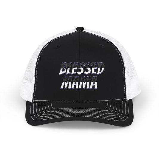 Blessed Mama Custom Snapback
