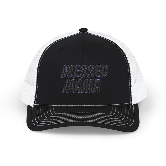 Blessed Mama Custom Snapback