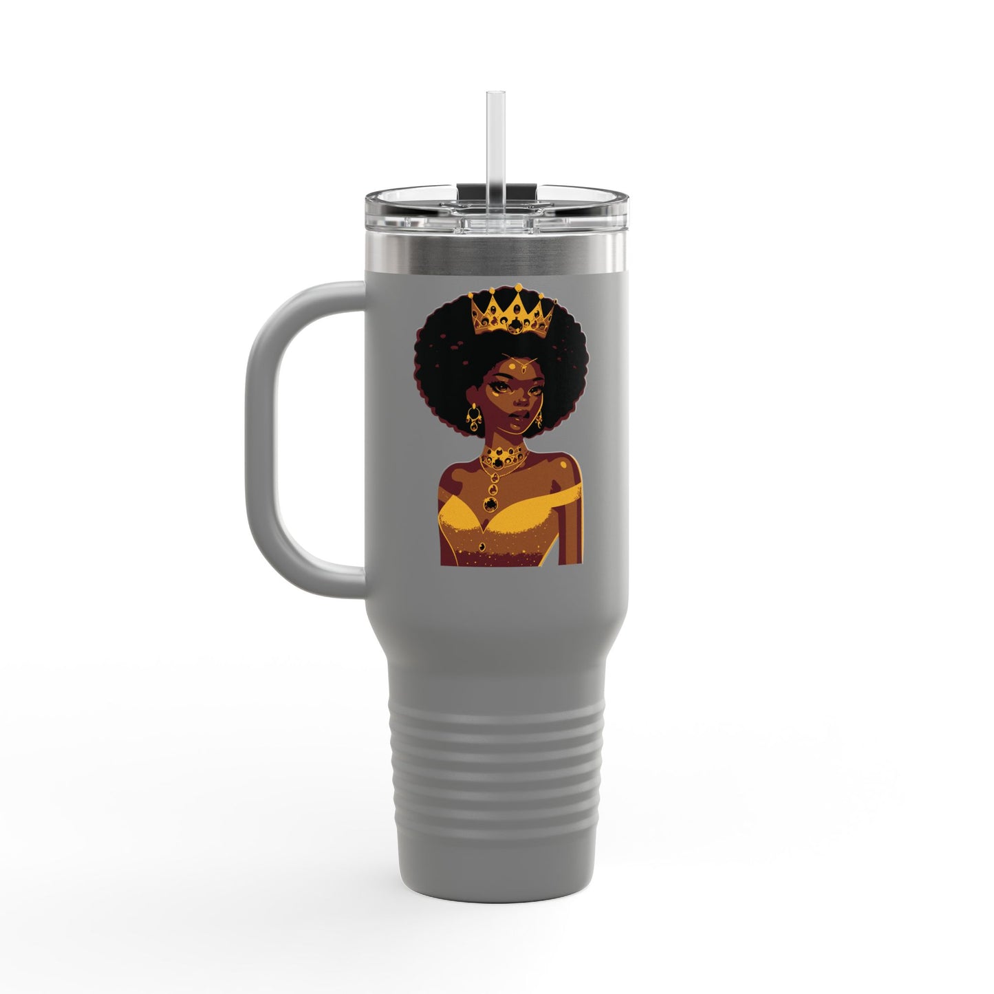A Queen Crowned Travel Mug