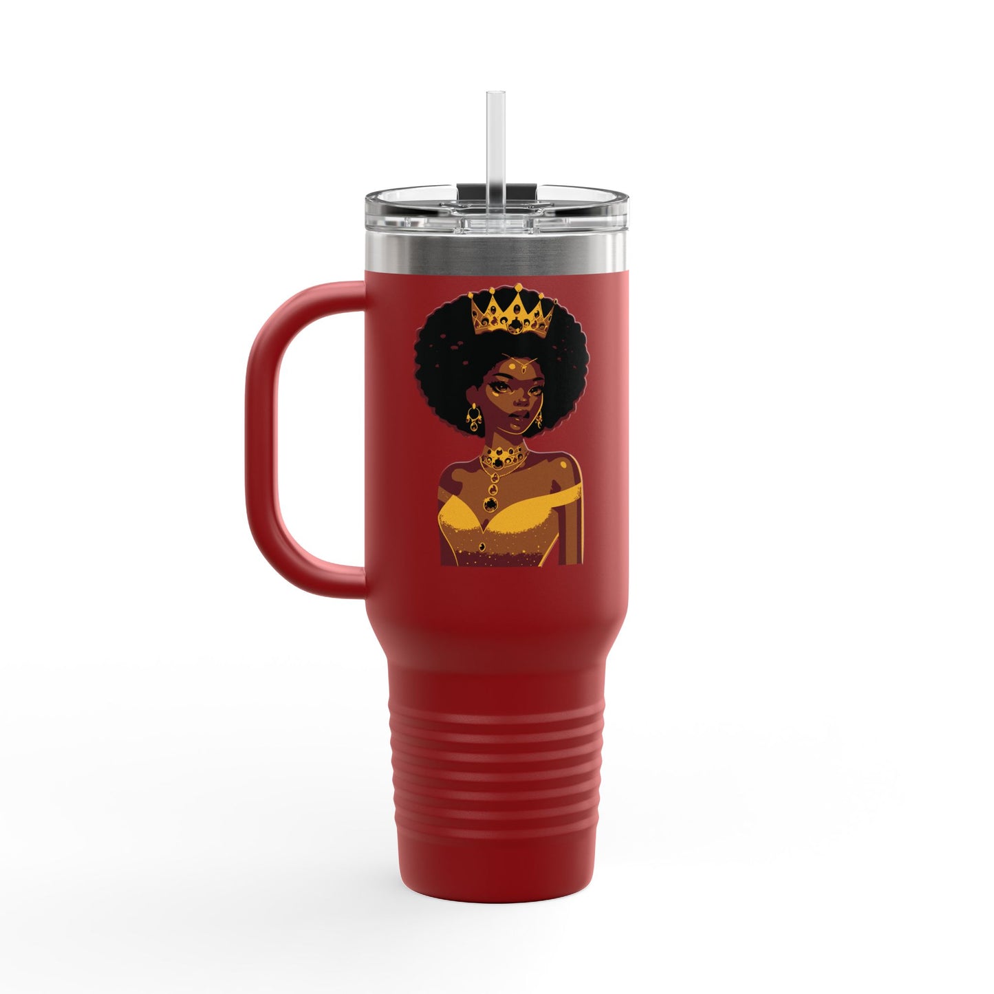 A Queen Crowned Travel Mug