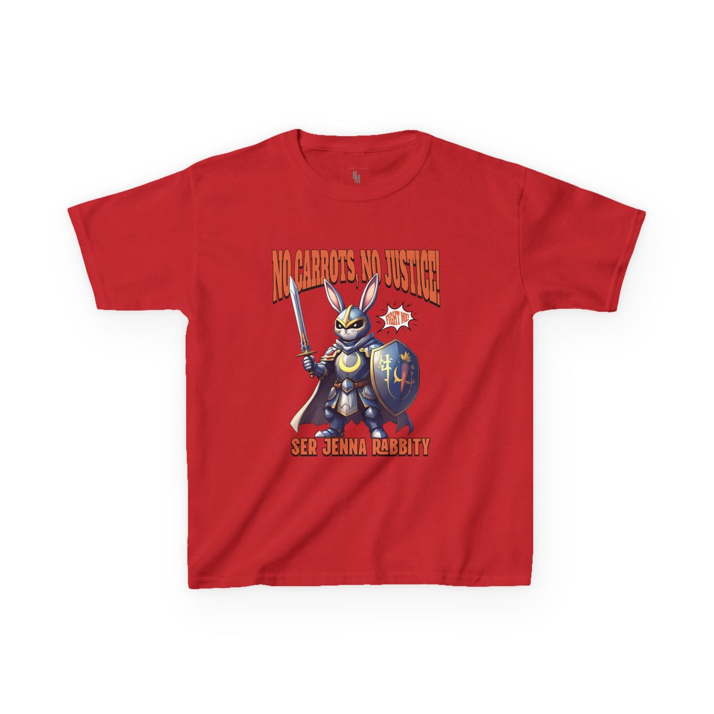 No Carrots, No Justice! Ser Jenna Rabbity Kid T-shirt