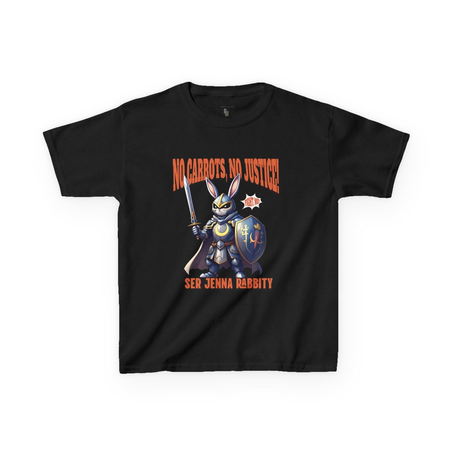 No Carrots, No Justice! Ser Jenna Rabbity Kid T-shirt