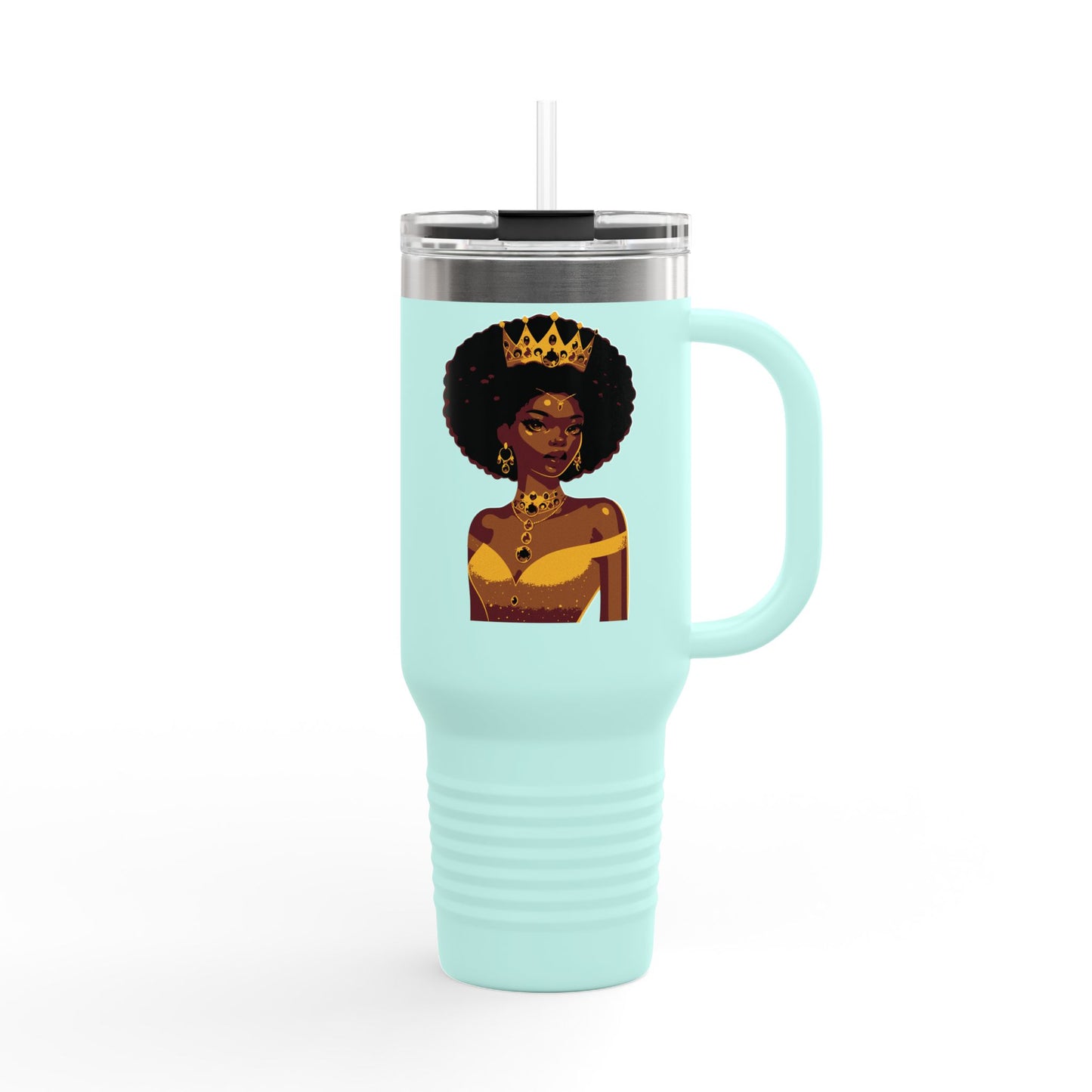 A Queen Crowned Travel Mug