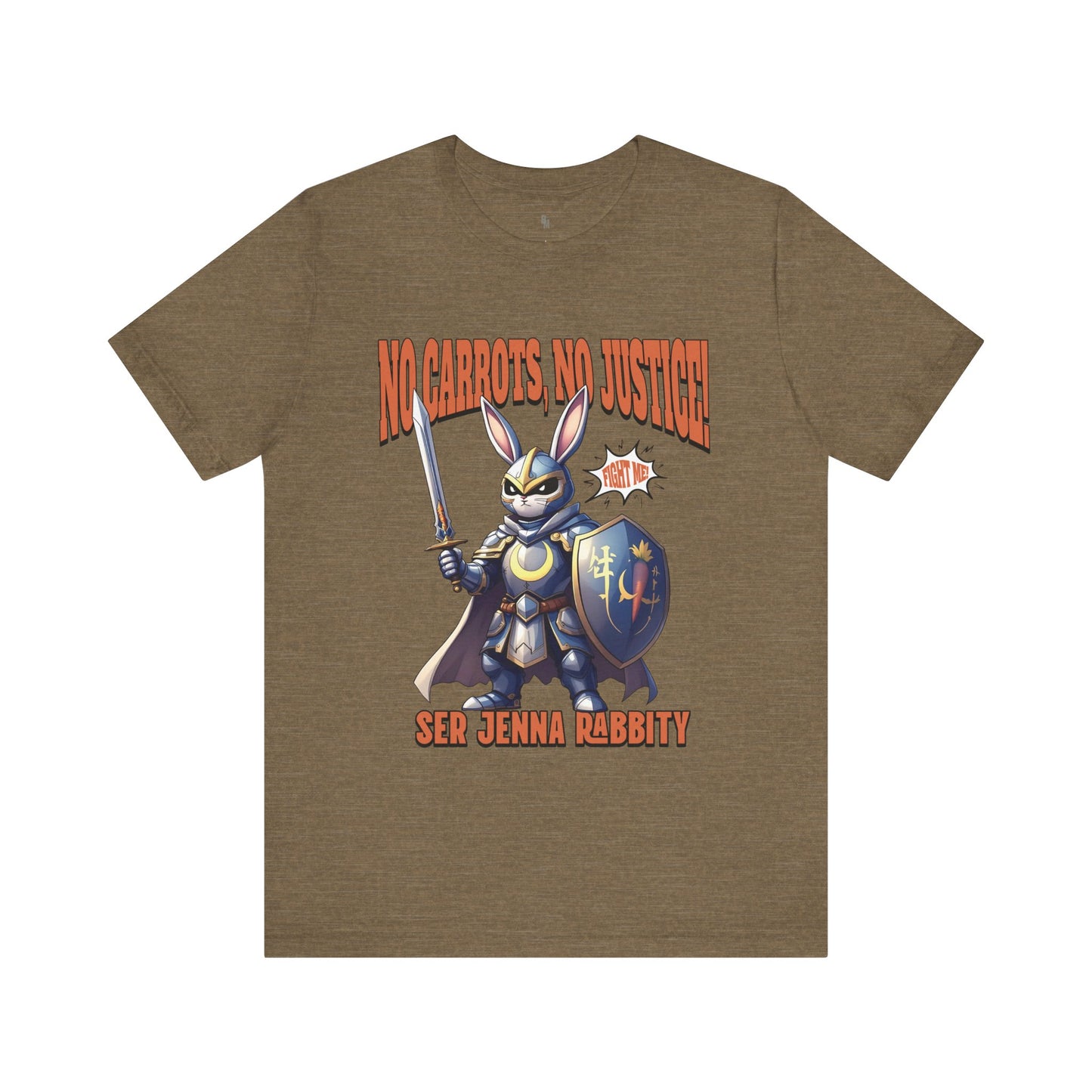 No Carrots, No Justice! Ser Jenna Rabbity T-shirt