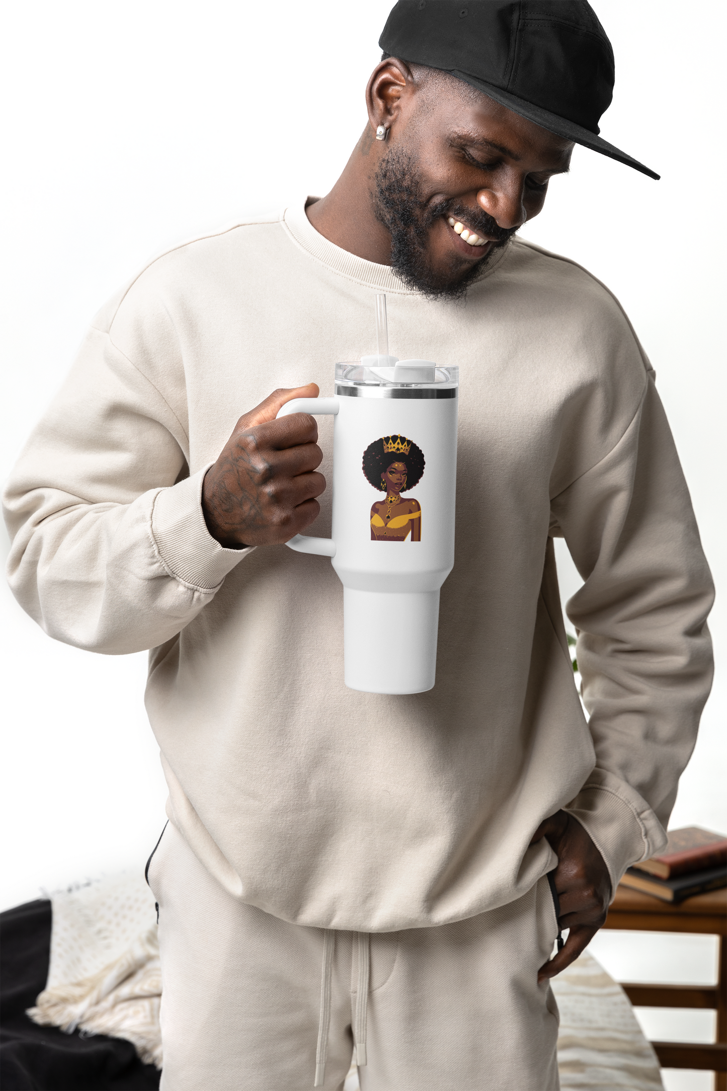 A Queen Crowned Travel Mug